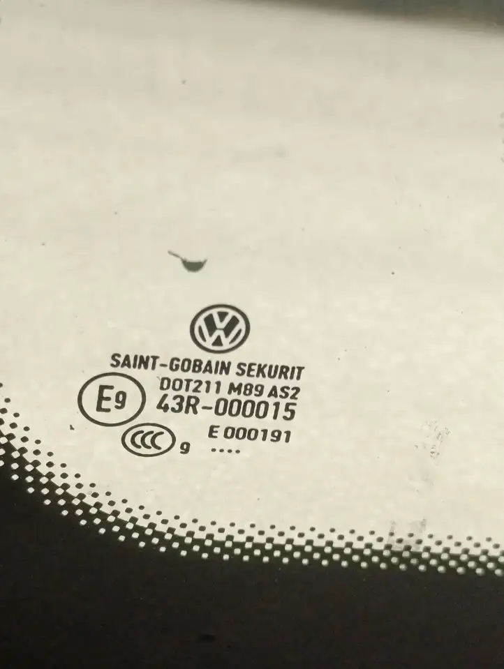 Volkswagen Transporter - Caravelle T5 (2009 - 2015) 43R000015 Заднее боковое стекло — фото 3