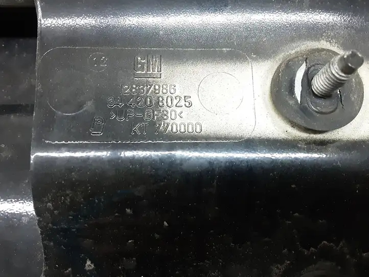 Saab 9-3 Ver2 (2003 - 2007) 12837986 Спойлер заднего стекла — фото 2