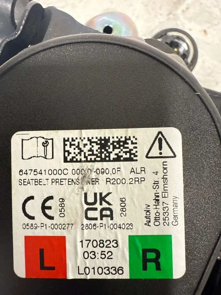 BMW 2 F44 (2019 - ) 647541000C Ремень безопасности потолочный — фото 3