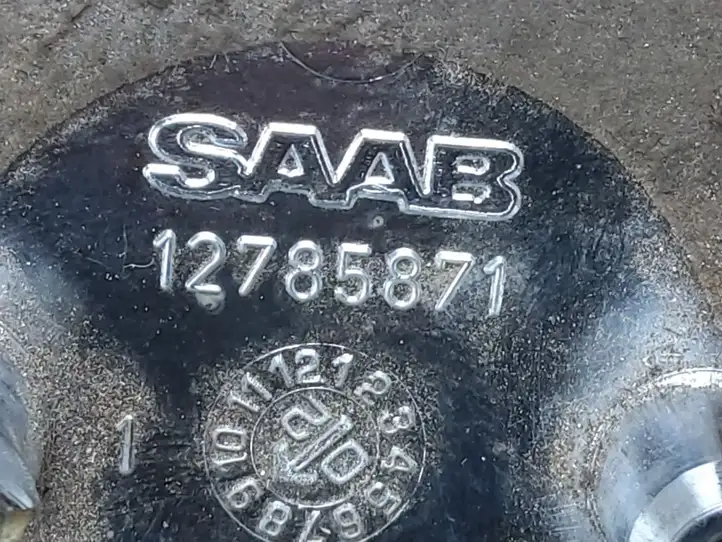 Saab 9-3 Ver2 (2003 - 2007) 12785871 Эмблема производителя — фото 4