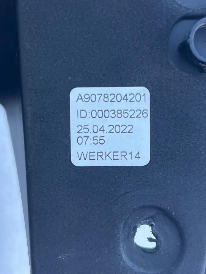 Mercedes-Benz Sprinter W907 W910 (2018 - ) A9078205100 Видеокамера заднего вида — фото 7