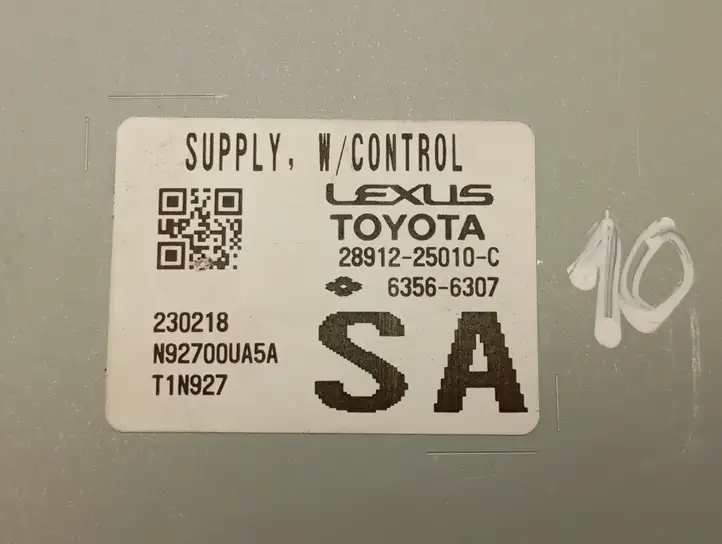 Lexus NX (2021 - ) 2891225010 Реле выравнивания напряжения — фото 6