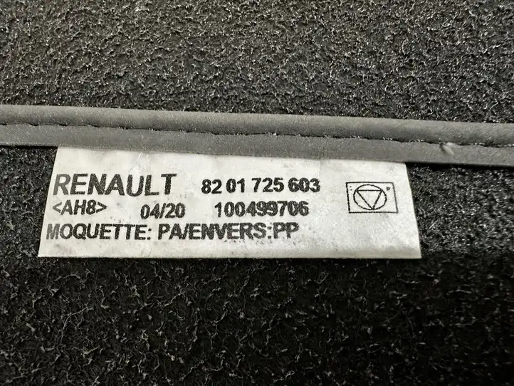 Renault Scenic IV - Grand scenic IV (2016 - ) 8201725603 Передний коврик салона — фото 5