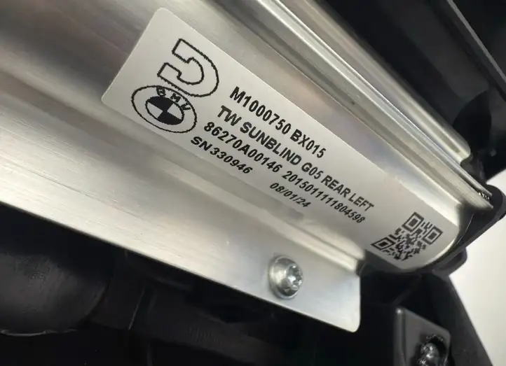 BMW X5 G05 (2018 - ) 86270A00146 Солнцезащитная шторка багажника — фото 8