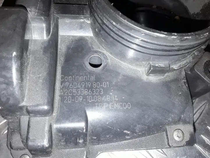 Peugeot 308 (2007 - 2013) V76049198001 Дроссельная заслонка — фото 3