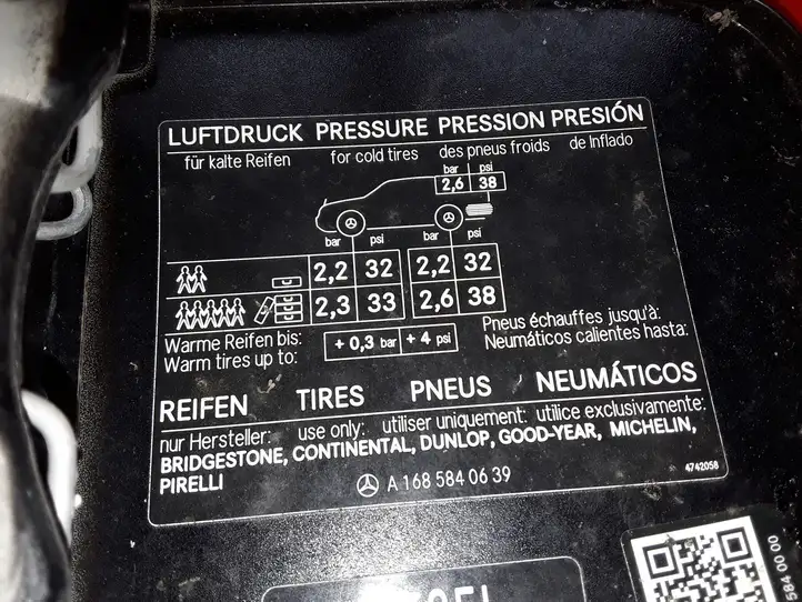 Mercedes-Benz A W168 (1997 - 2004) A1685840339 Крышка топливного бака — фото 4