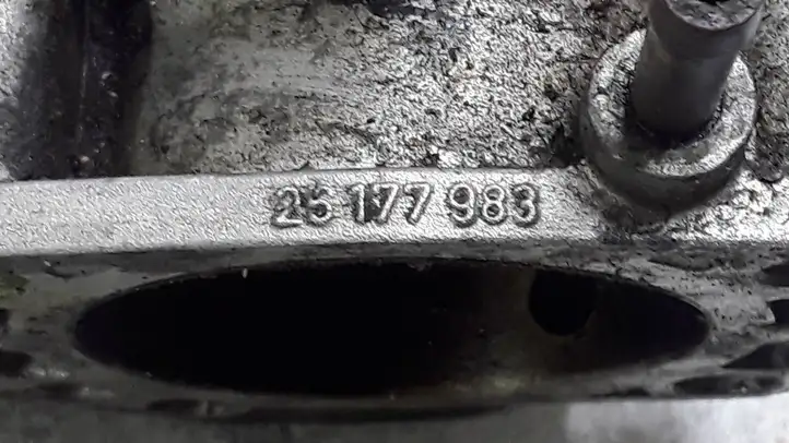 Opel Meriva A (2002 - 2006) 25177983 Дроссельная заслонка — фото 1