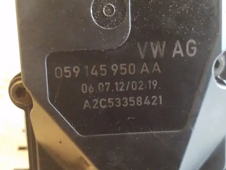 Audi Q7 4L (2009 - 2015) 059145950AA Дроссельная заслонка — фото 2
