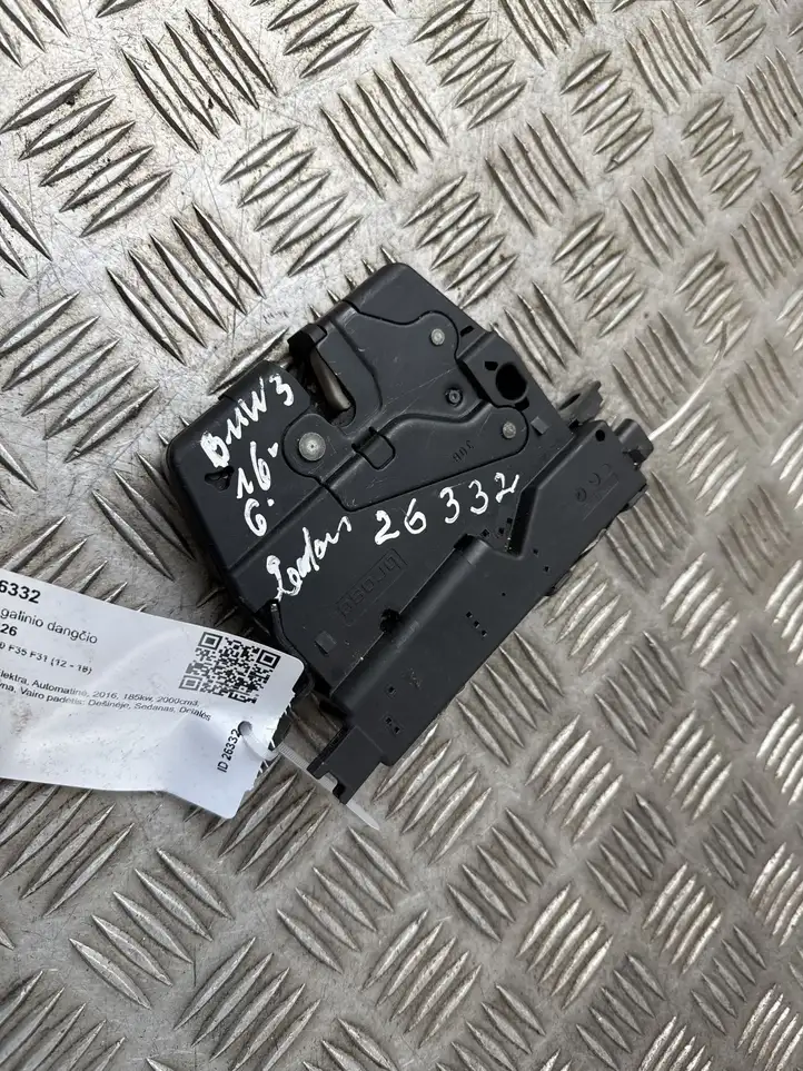 BMW 3 F30 F35 F31 (2012 - 2018) 5124722469202 Замок крышки багажника — фото 5