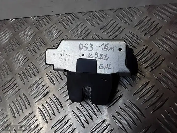 Citroen DS3 (2010 - 2016) 9151487499 Замок крышки багажника — фото 1