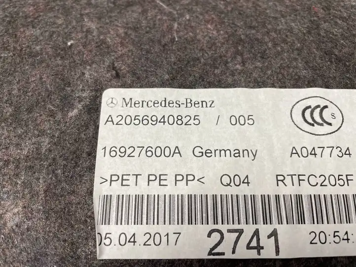 Mercedes-Benz C W205 (2014 - 2021) A2056940825 Обшивка багажника — фото 4