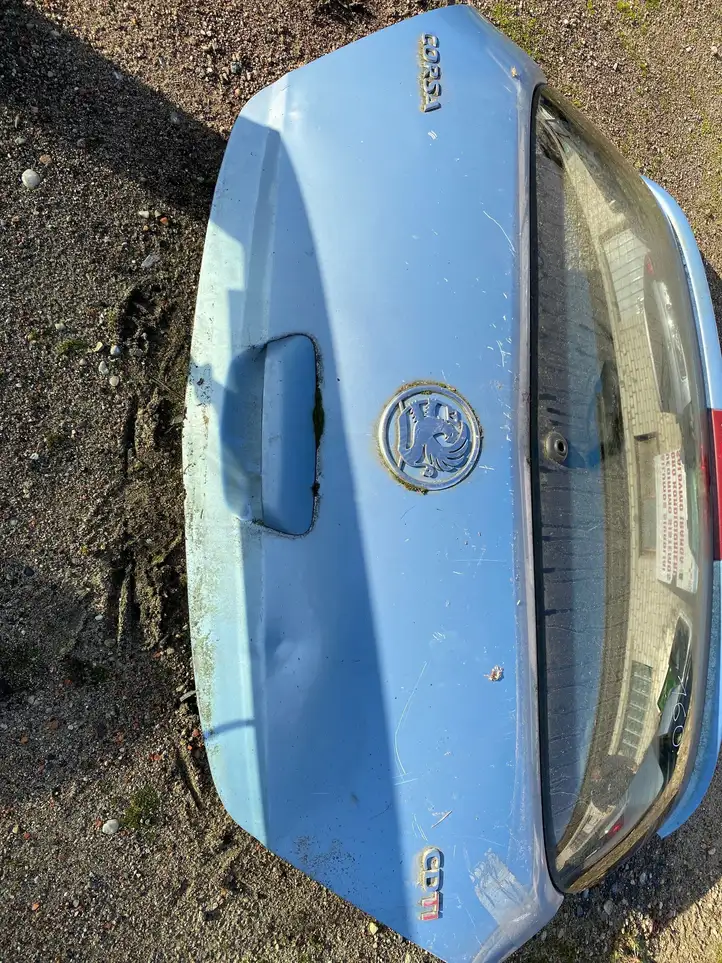 Opel Corsa C (2003 - 2006) Крышка багажника — фото 2
