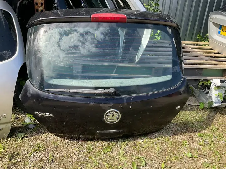Opel Corsa D (2006 - 2010) Крышка багажника — фото 2
