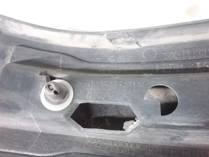 Opel Zafira A (1999 - 2003) 090597595 Нижняя часть заднего бампера — фото 2