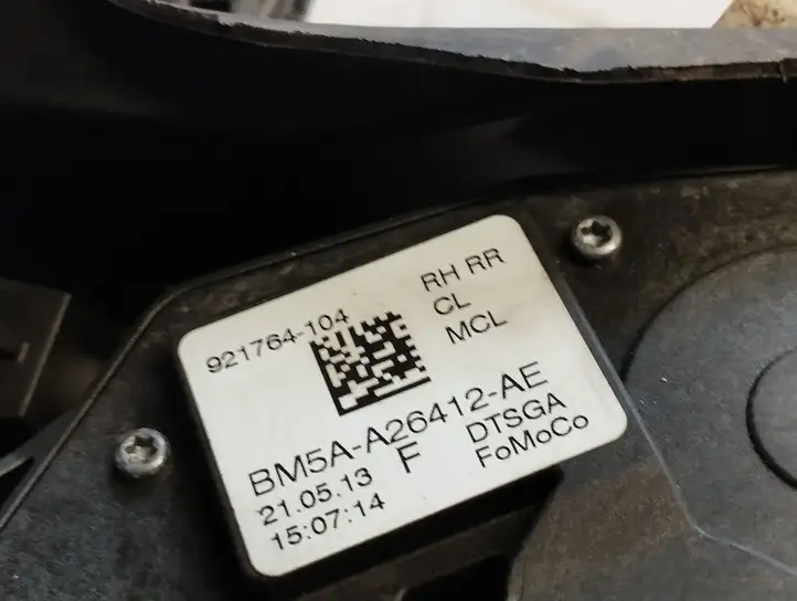 Ford Focus (2011 - 2015) BM5AA26412AE Замок задней двери — фото 2