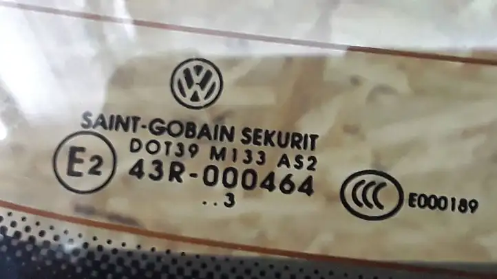 Volkswagen Polo (2001 - 2005) 43R000464 Крышка багажника — фото 2