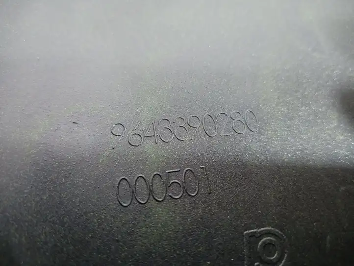 Citroen C2 (2003 - 2008) 9643390280 Рамка номерного знака — фото 3