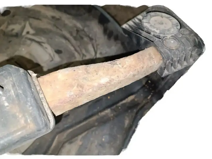 Toyota Land Cruiser (HDJ90) (1996 - 2002) Кронштейн запасного колеса — фото 3