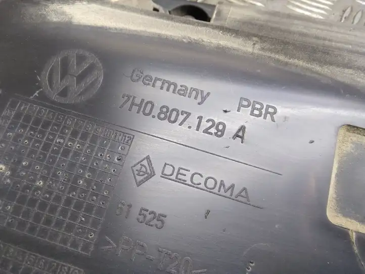 Volkswagen Transporter - Caravelle T5 (2003 - 2009) 7H0807129A Кронштейн угловой части бампера — фото 4