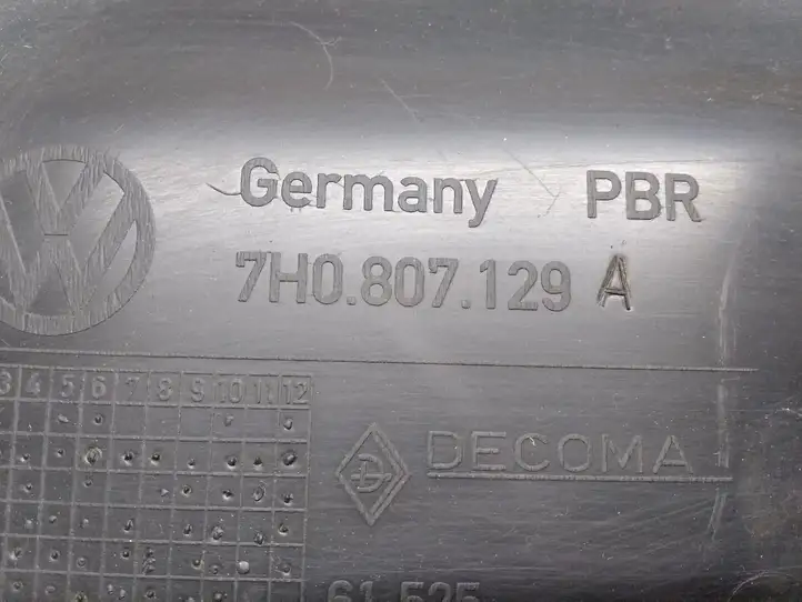 Volkswagen Transporter - Caravelle T5 (2003 - 2009) 7H0807129A Кронштейн угловой части бампера — фото 3