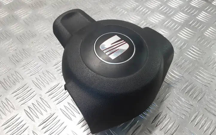 Seat Leon (1P) (2005 - 2012) 1P0880201A Подушка безопасности руля — фото 2