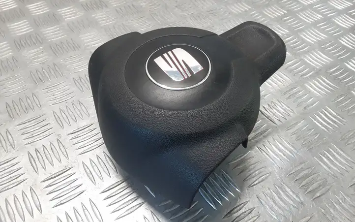 Seat Leon (1P) (2005 - 2012) 1P0880201A Подушка безопасности руля — фото 3