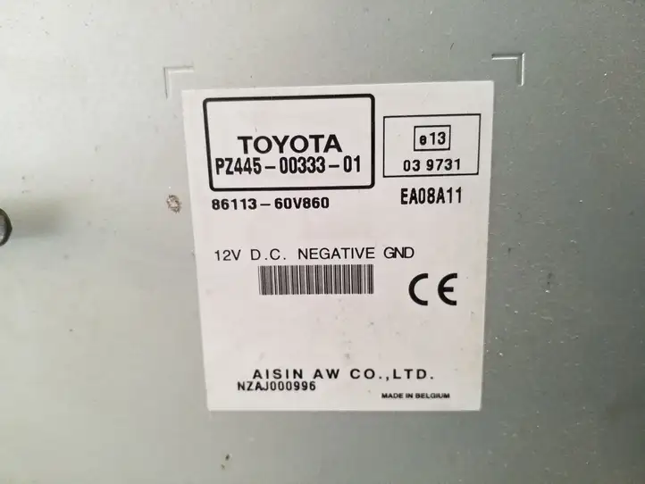 Toyota Avensis T270 (2009 - 2012) PZ4450033301 Магнитола / мультимедийная система — фото 7
