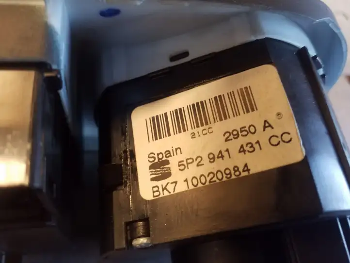 Seat Altea XL (2004 - 2015) 5P2941431CC Включатель фонарей — фото 3