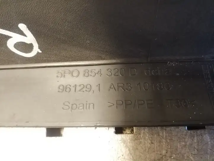 Seat Altea XL (2004 - 2015) 5P0854320D Накладка стоек лобового стекла — фото 3
