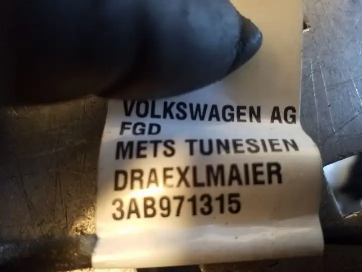 Volkswagen PASSAT B7 (2011 - 2014) TAB016315A Прочая электропроводка — фото 3