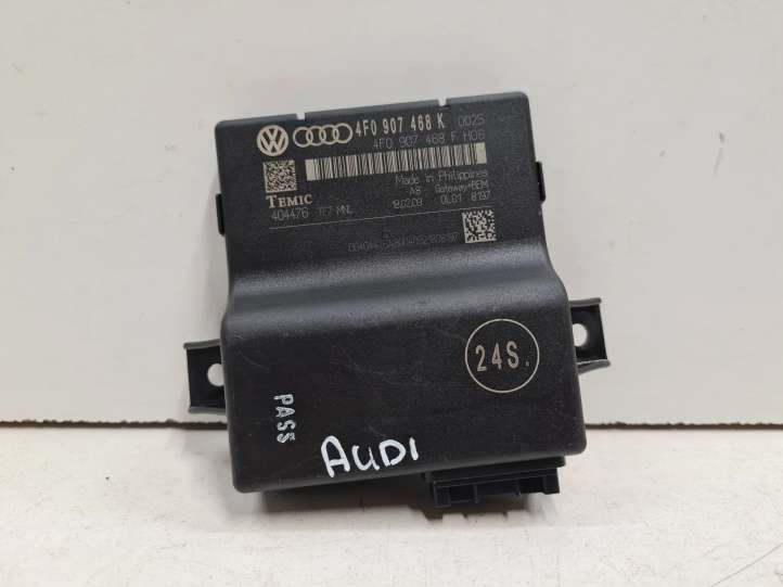 4F0907468F Audi A6 S6 C6 4F Gateway valdymo modulis