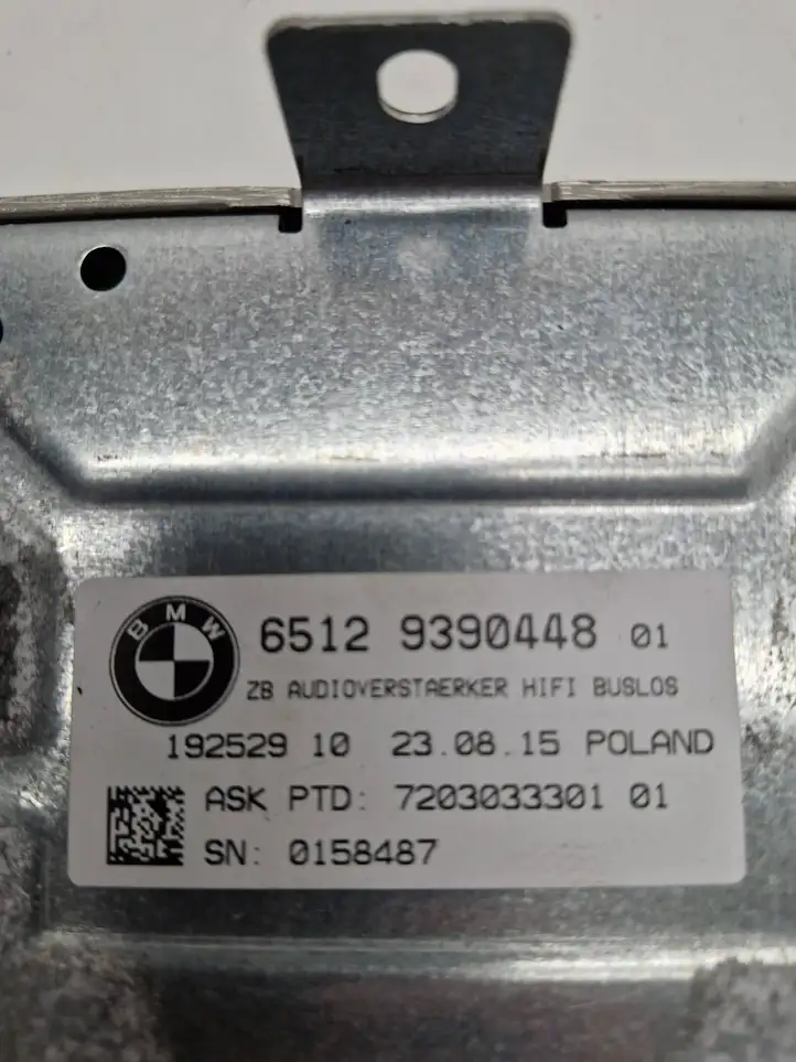BMW X1 F48 F49 (2015 - 2022) 65129390448 Усилитель звука — фото 4