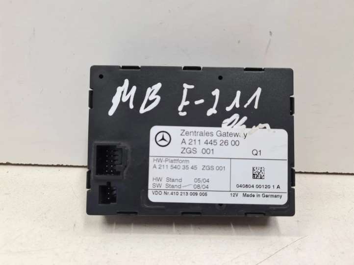 A2115403545 Mercedes-Benz E W211 Gateway valdymo modulis