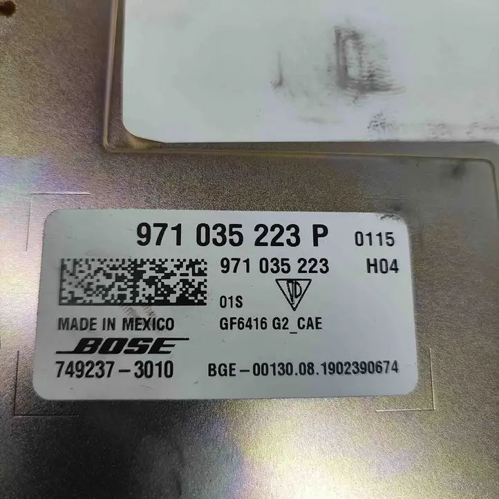 Porsche Cayenne (9Y0 9Y3) (2018 - ) 971035223 Усилитель звука — фото 4