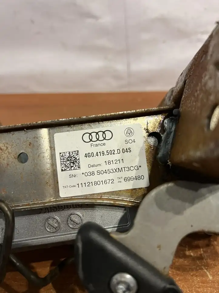 Audi A6 C7 (2011 - 2014) 4G0419502D Комплект оси рулевого колеса — фото 6