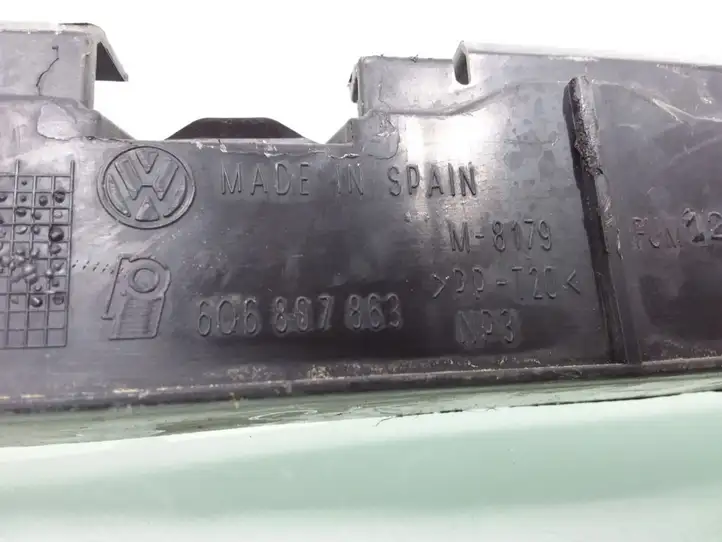 Volkswagen Polo (2001 - 2005) 6Q6807863 Кронштейн заднего бампера — фото 3