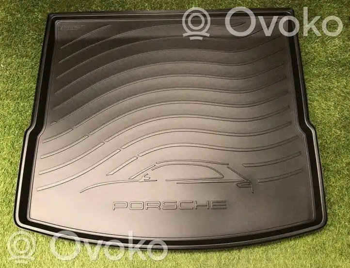 Porsche Macan (95B) (2019 - ) 95B04480048 Резиновый коврик багажника — фото 1