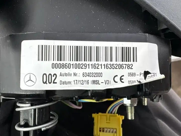 Mercedes-Benz E W213 (2016 - ) 634032000 Подушка безопасности руля — фото 3