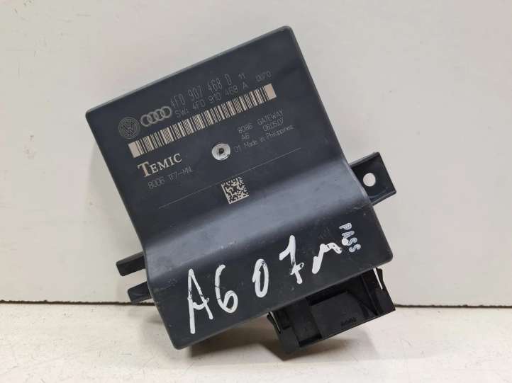 4F0907468D Audi A6 S6 C6 4F Gateway valdymo modulis