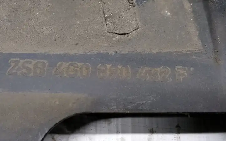 Audi A6 C7 (2014 - 2018) 4G0807611E Нижняя часть переднего бампера — фото 7