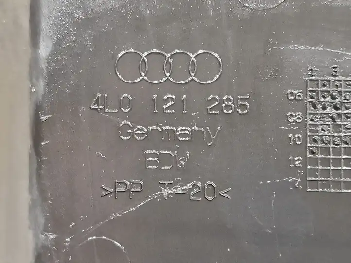 Audi Q7 4L (2005 - 2009) 4L0121285 Облицовка радиатора — фото 2