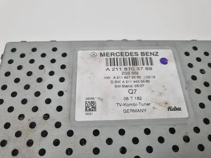 Mercedes-Benz E W211 (2002 - 2009) 2118703789 Усилитель звука — фото 4
