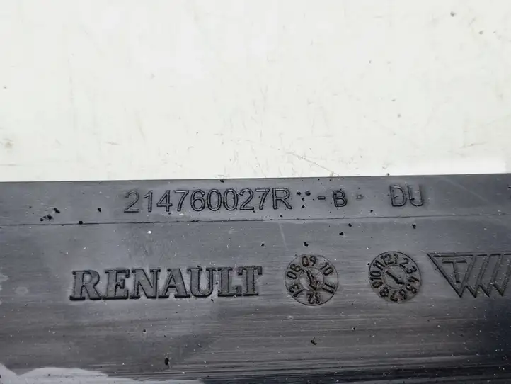 Renault Scenic III - Grand scenic III (2009 - 2016) 214760027R Облицовка радиатора — фото 3