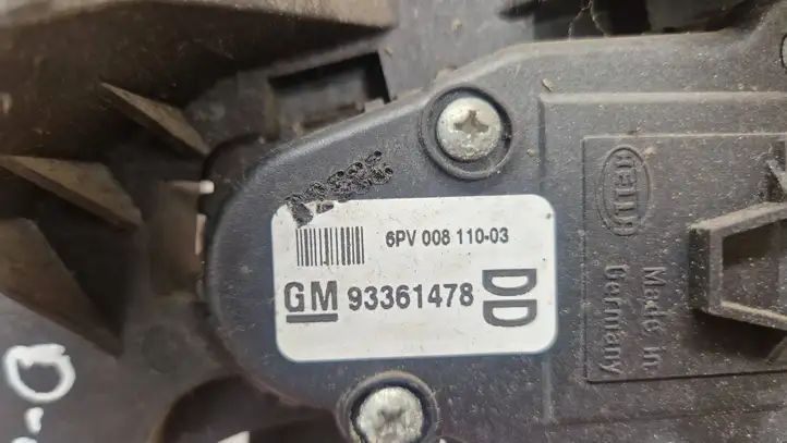 Opel Meriva A (2002 - 2006) 93361478 Педаль акселератора — фото 6