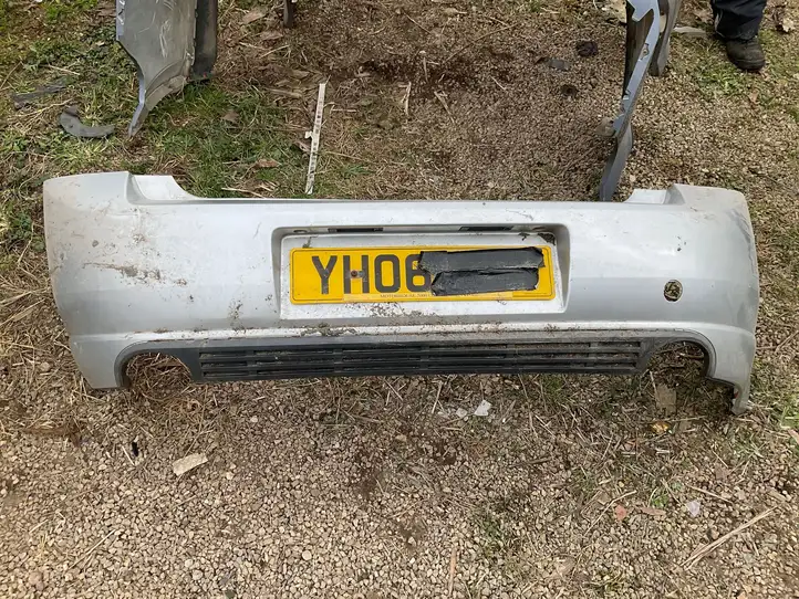 Opel Vectra C (2005 - 2009) 13100620 Задний бампер — фото 1