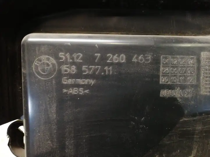 BMW 3 F30 F35 F31 (2012 - 2018) 51127260463 Кронштейн заднего бампера — фото 2