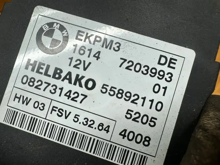 BMW 5 E60 E61 (2004 - 2010) 7203993 Блок управления топливным насосом — фото 3