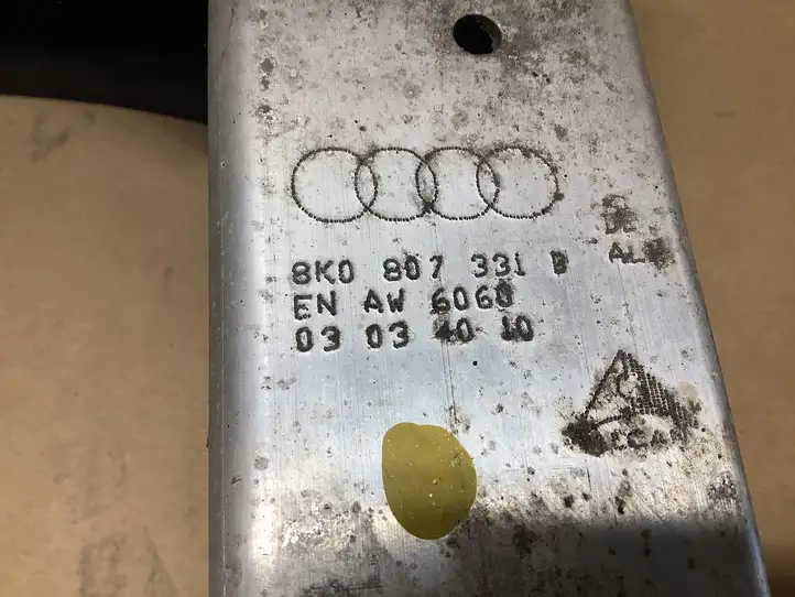Audi A5 8T 8F (2007 - 2011) 8T0807313 Усилитель заднего бампера — фото 5