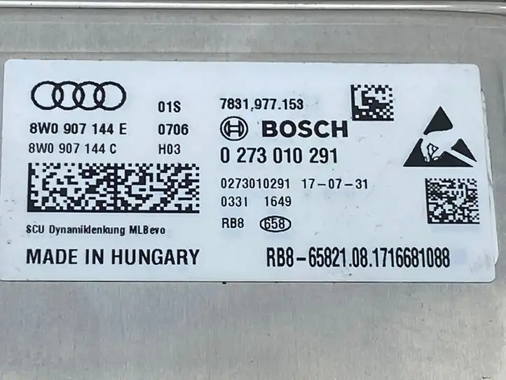 Audi A5 (2016 - ) 8W0907144E Блок управления рулевой рейкой — фото 7