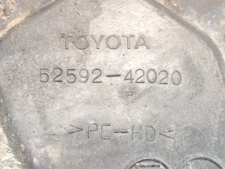 Toyota RAV 4 (XA20) (2000 - 2005) 5259242020 Защита заднего бампера — фото 2
